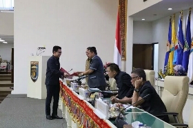 DPRD Lampung Gelar Sidang Paripurna Pembahasan Raperda Pembentukan Perangkat Daerah