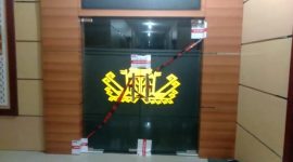 Ruang Kerja Bupati Lampung Utara di segel KPK