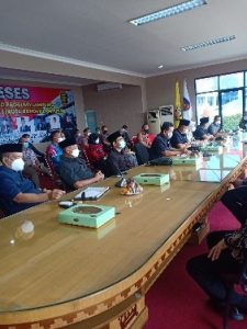 Anggota DPRD Lampung Dapil Bandarlampung Reses ke Kantor Walikota