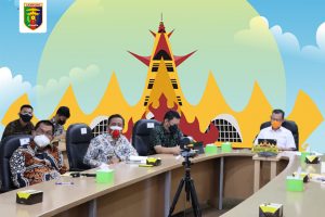 Pemerintah Provinsi Lampung ikuti Rapat Koordinasi Evaluasi PPKM yang dipimpin Menko Perekonomian