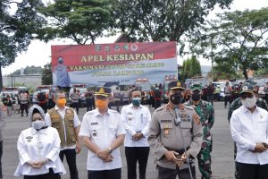Pemprov Dukung Pelaksanaan Kegiatan Vaksinasi Covid-19 Keliling yang Digelar Polda Lampung