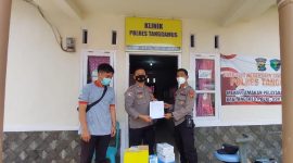 Polres Tanggamus Distribusikan 2900 Dosis Kedua Vaksin Merdeka. Ist