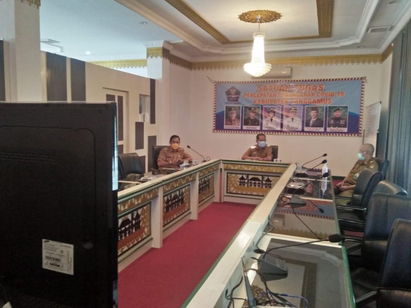 Wabup Tanggamus Ikuti Pembukaan Gelar Buah Nusantara secara Virtual. Ist