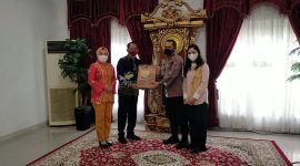 Pemkab Tanggamus Gelar Pisah Sambut Kapolres. Ist