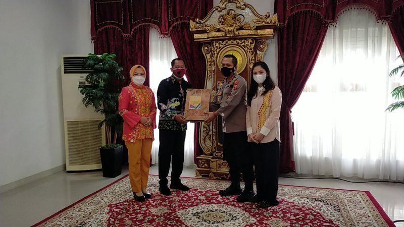 Pemkab Tanggamus Gelar Pisah Sambut Kapolres. Ist