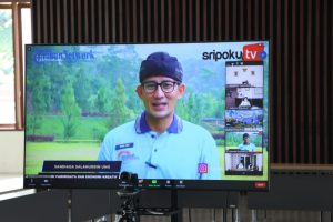 Pemprov Lampung Ikuti Webinar Nasional dengan Menteri Pariwisata & Ekonomi Kreatif