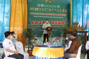 Gubernur Lampung Launching Bazar Rebo UKM/IKM se-Provinsi Lampung
