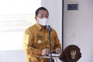 Pemprov Konsolidasiikan Kabupaten dan Kota dalam Penanganan Covid-19 di Lampung
