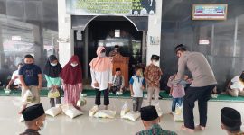 Peringati Maulid Nabi, Polres Tanggamus Santuni Anak Yatim dan Keluar Prasejahtera. Ist