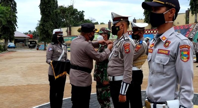 Polres Tanggamus Gelar Pasukan Operasi Zebra Krakatau 2021. iST