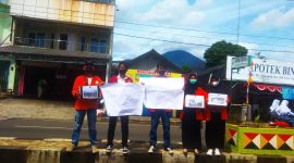 Mahasiswa STEBI Tanggamus Galang Dana Korban Bencana Erupsi Gunung Semeru. Ist