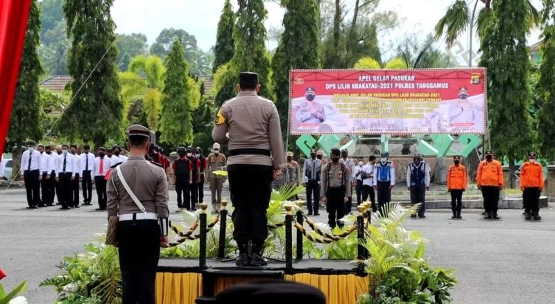Polres Tanggamus Siap Melaksanakan Operasi Lilin Krakatau 2021