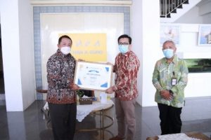 Pemprov Lampung Terima Penghargaan Penyaluran DAK Fisik Tercepat Tahun 2021