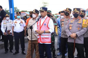 Gubernur Arinal Dampingi Menhub dan Kapolri Pantau Arus Balik
