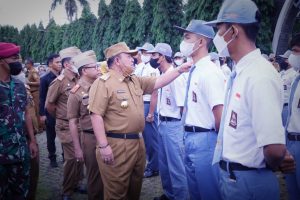 Gubernur Arinal Buka Latihan Dasar Kepemimpinan Pengurus OSIS SMA se-Lampung