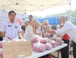 Pemprov Lampung Menggelar Operasi Pasar Komoditas Cabai dan Bawang