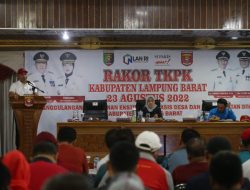 Chusnunia Berikan Arahan Dalam Rakor TKPK Lampung Barat