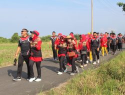 Jaga Kebugaran, Dandim Lampung Selatan Gelar Olahraga Bersama Anggota