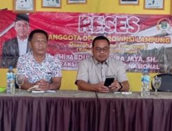 Surajaya Tampung Aspirasi Masyarakat Lampung Tengah