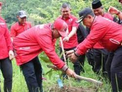 Ketua DPRD Lampung Hadiri Gerakan Penghijauan di Komplek Bendungan Batutegi