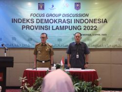 Sekdaprov Lampung Buka Forum Group Discussion Indeks Demokrasi Indonesia di Provinsi Lampung