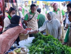 Deklarasi : PAPERA Gerindra Lampung Turun ke Pasar Gading Pringsewu
