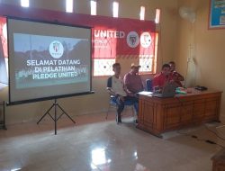 Pelatihan PLEDGE UNITED di Tiyuh GTM, kecamatan lambu kibang Tubaba