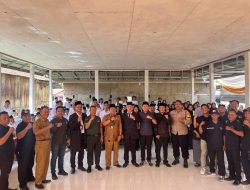 Panwaslu Kecamatan Kedondong Lantik 107 Anggota PTPS
