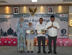 Kajian Ramadhan PTPN I Reg.7, IKBI Bagikan 250 Paket Sembako