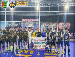 Ketua DPK KNPI Way Lima Hadiri Pembukaan Turnamen Futsal Ramadhan Cup U-16 