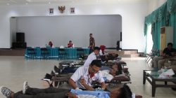 Donor di PTPN I Regional 7 Bantu Atasi Defisit Darah UDD PMI Lampung