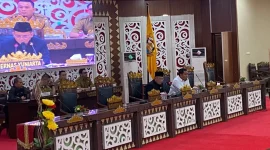 DPRD Kota Bandar Lampung resmi menetapkan pimpinan definitif untuk periode 2024-2029.