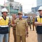 Pj Gubernur lampung Tinjau Pembangunan Masjid Raya Al-Bakrie
