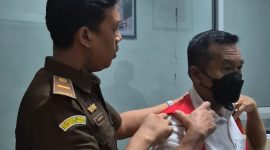 Kejati Lampung Saat menetapkan Tersangka