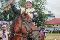Pj Gubernur Lampung saat Membuka Lomba Panahan