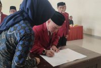 Pelantikan Wakil Rektor I Universitas Tulang Bawang