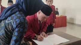 Pelantikan Wakil Rektor I Universitas Tulang Bawang