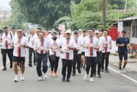 Pj Gubernur Lampung saat Mengikuti acara Gencarkan Run 2024