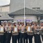 Kasat Lantas Polresta Bandar Lampung Foto Bersama Anggota