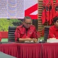 konferensi pers di Kantor DPP PDIP, Jalan Diponegoro, Menteng, Jakarta, Kamis malam (19/12/2024).