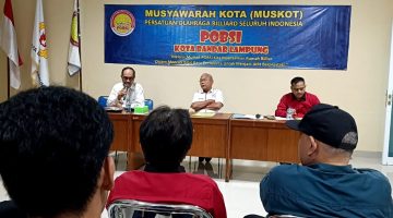 Pengprov POBSI Tidak Akui Musyawarah POBSI Kota Bandar Lampun