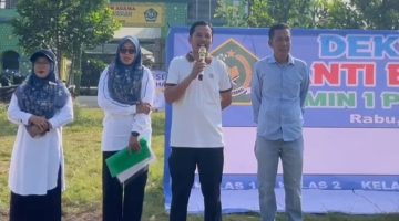 MIN 1 Pesawaran Serukan Gerakan Anti-Bullying dalam Peringatan Hari Anak Nasional
