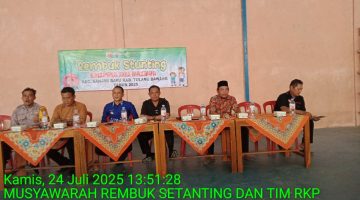 Kampung Jaya Makmur Gelar Rembuk Stunting 2025, Tegaskan Komitmen Bersama Cegah Stunting Sejak Dini