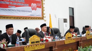 Rapat Paripurna Istimewa DPRD Tubaba Dengarkan Pidato Kenegaraan Presiden RI