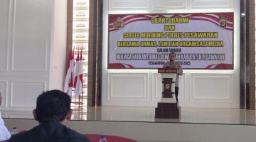 Kapolres Pesawaran Gelar Coffee Morning, Tekankan Pentingnya Sinergi dengan Masyarakatakat dan Keterbukaan Informasi