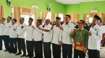 Kepala MA Mathla’ul Anwar Kedondong Ikuti Pelatihan Kurikulum Berbasis Cinta di MAN 1 Pesawaran
