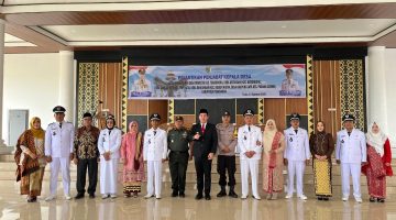 Enam Penjabat Kepala Desa di Pesawaran Resmi Dilantik, Bupati Fokuskan Konsolidasi dan Penyelesaian Masalah Desa