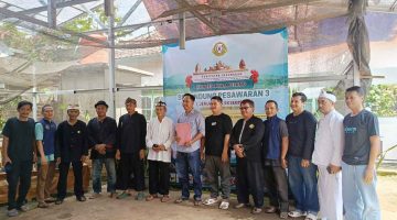 Jadikan Ayam Pelung Sarana Mensyukuri Ciptaan-Nya, Kundrat Hidayat Buka Kontes dan Kukuhkan Pengurus HIPPAPI Lampung