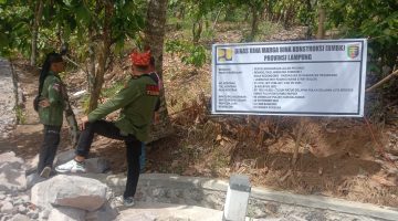 Ketua LSM Trinusa Pesawaran Crosscheck Rehab Jembatan Senilai Rp788 Juta di Way Khilau