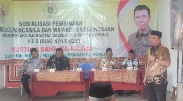 Hadapi Tantangan Zaman, DPRD Lampung Mustika Bahrum Ingatkan Pancasila sebagai Perekat Persatuan